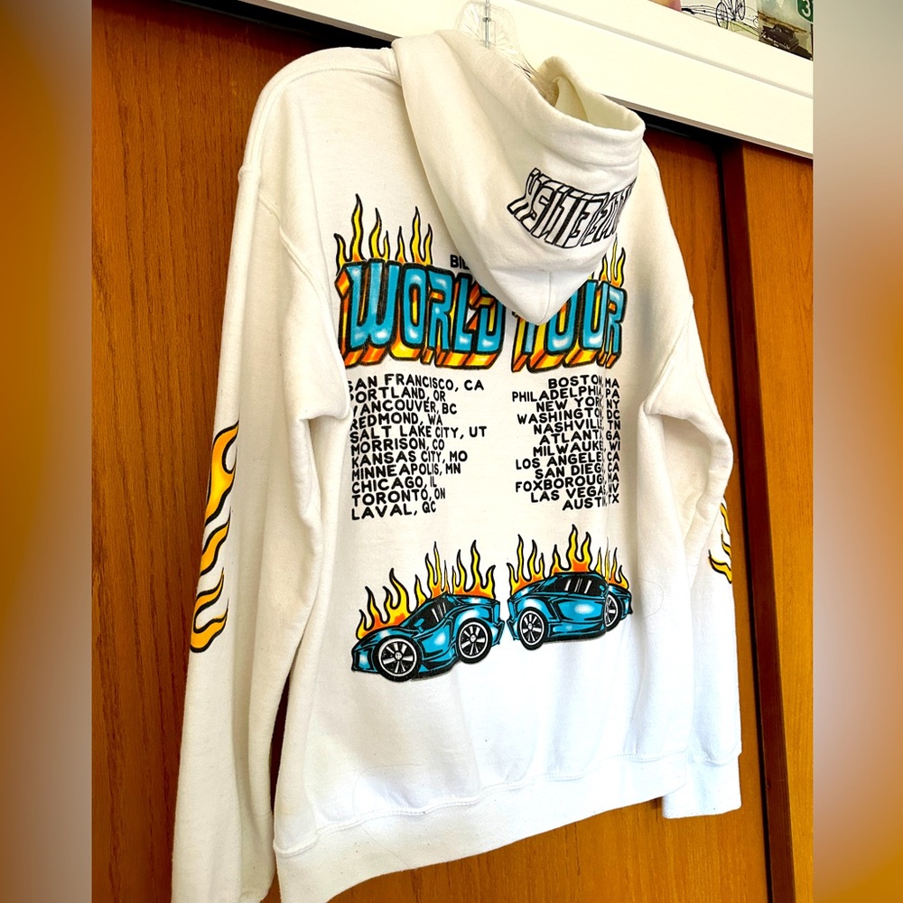 BILLIE EILISH world tour sweatshirt (when we all fall asleep world tour)